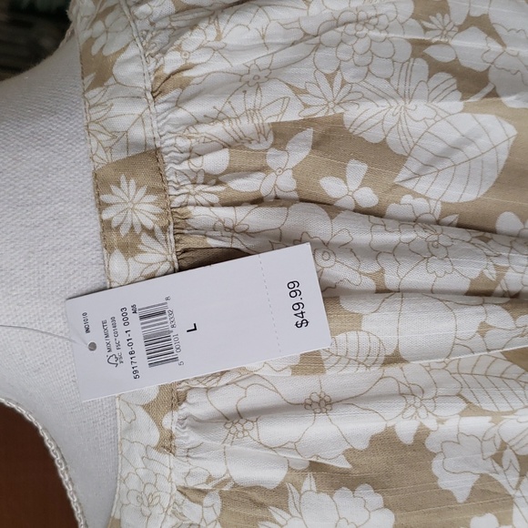 NWT GAP summer blouse L - Picture 4 of 5